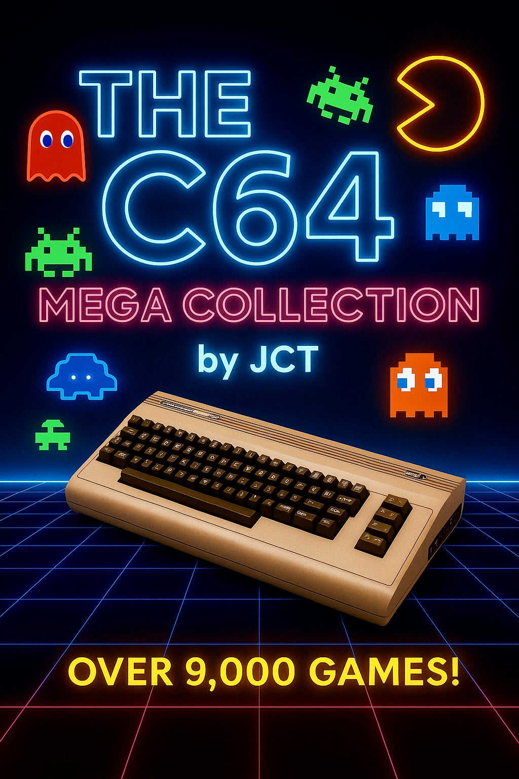 The C64 Mega Collection by JCT – USB with 9,000+ Games