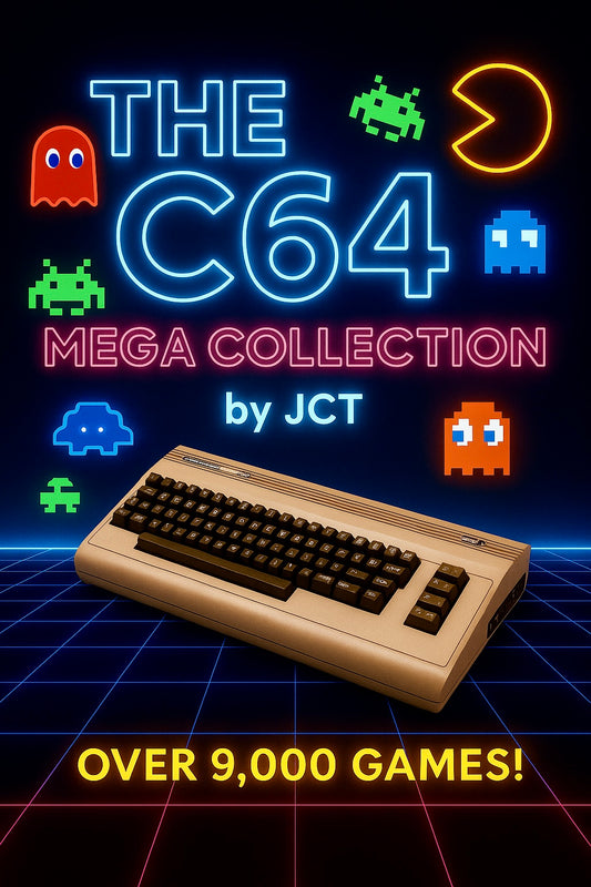 The C64 Mega Collection by JCT – USB with 9,000+ Games