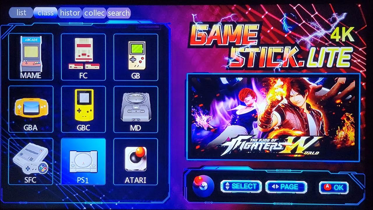 The Game Stick Retro Games Console – 13,453 Classic Games – Plug & Play HDMI Mini Console with 2 Wireless Controllers